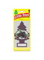 【 ブラックベリークローブ 】Littletree リトルツリー エアフレッシュナー 6個セット車 芳香剤 吊り下...