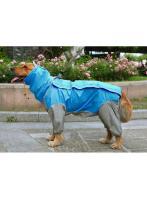 【 ブルー 】【 22号 】犬用レインコート pk99犬 レインコート 中型犬 通販 大型犬 ポンチョ 犬レインコ...