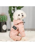 【 ピンク 】【 Mサイズ 】ペットレインコート cp190604044p犬 レインコート 着せやすい 通販 小型犬 中...