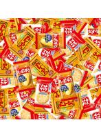 亀田製菓 ミニせんべい  食べ比べ 個包装  3種 計200個 おつまみ セット（ ハッピーターン カレーせん ...