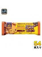 ブルボン プロテインバー BCAA＋ キャラメルクッキー 54本 （9本入×6 まとめ買い） 栄養調整食品