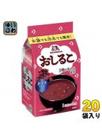 森永製菓 フリーズドライ おしるこ 4食×20袋（10袋入×2 まとめ買い）