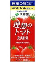 伊藤園 理想のトマト パック 200ml×1ケース/24本トマトジュース トマト飲料  ITOEN  とまと tomato