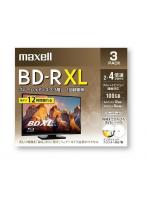 マクセル ブルーレイディスク 3層 1回録画用 BD-R XL 100GB 4倍速 BRV100WPE.3J