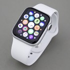 【ポイント10倍】Apple Watch Series4（GPSモデル） 40mm シルバーアルミニウムケース/ホワイトスポーツバンド