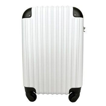 ［1-3泊］タノビ 31L スーツケース ホワイト＆ブラック